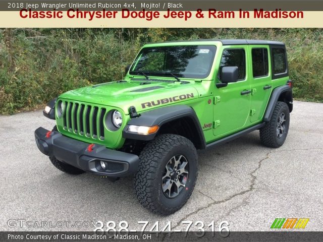 2018 Jeep Wrangler Unlimited Rubicon 4x4 in Mojito!