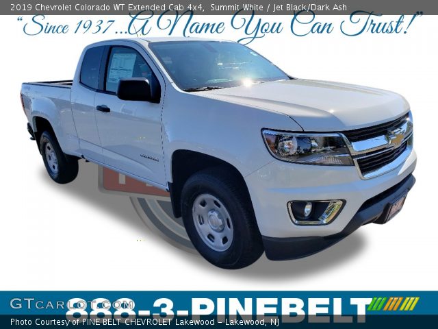 2019 Chevrolet Colorado WT Extended Cab 4x4 in Summit White