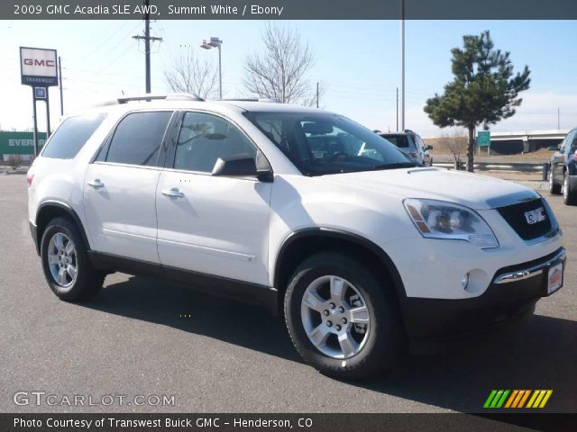 2009 GMC Acadia SLE AWD in Summit White