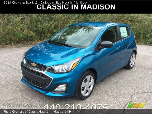2019 Chevrolet Spark LS in Caribbean Blue Metallic
