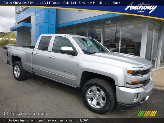 2019 Chevrolet Silverado LD LT Double Cab 4x4 in Silver Ice Metallic