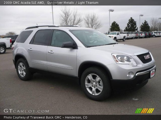 2009 GMC Acadia SLE AWD in Quicksilver Metallic