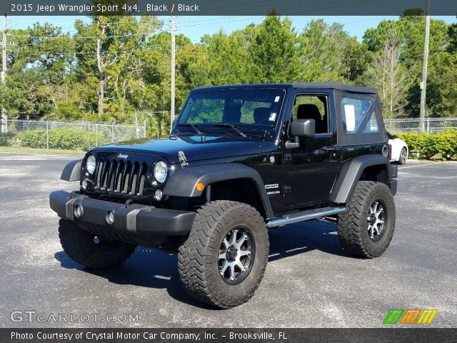 2015 Jeep Wrangler Sport 4x4 in Black