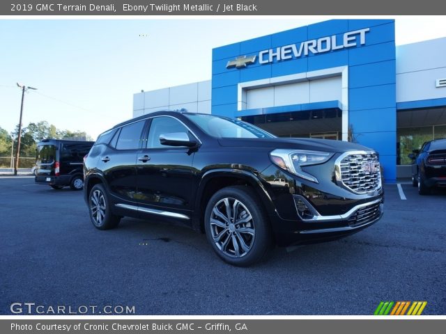 2019 GMC Terrain Denali in Ebony Twilight Metallic