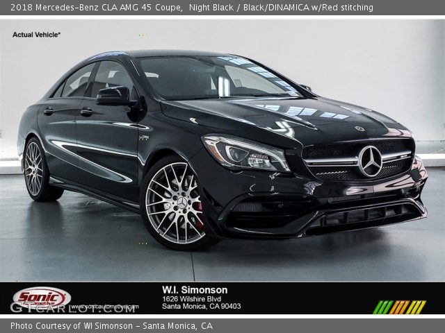 2018 Mercedes-Benz CLA AMG 45 Coupe in Night Black