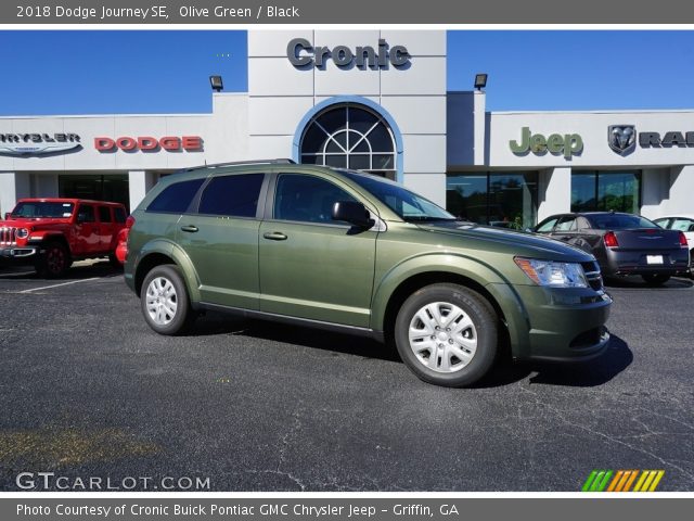 2018 Dodge Journey SE in Olive Green