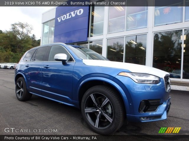 2019 Volvo XC90 T6 AWD R-Design in Bursting Blue Metallic