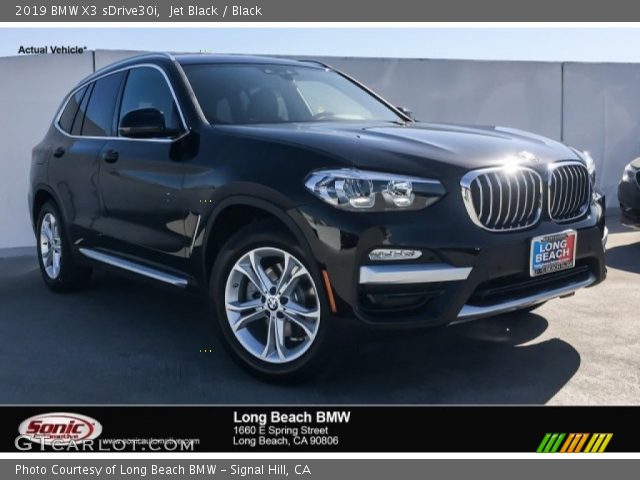 2019 BMW X3 sDrive30i in Jet Black