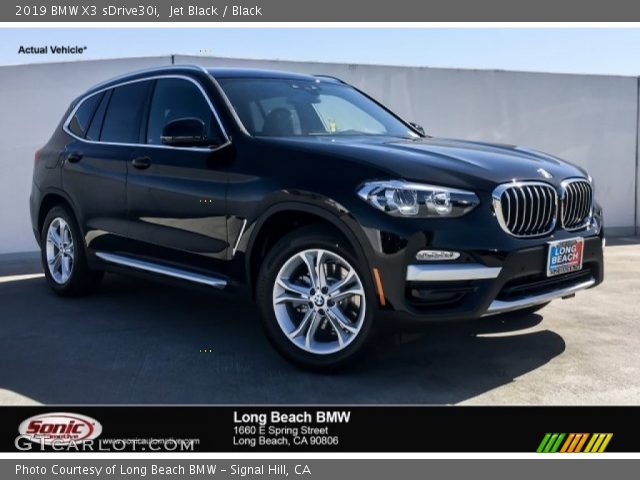 2019 BMW X3 sDrive30i in Jet Black