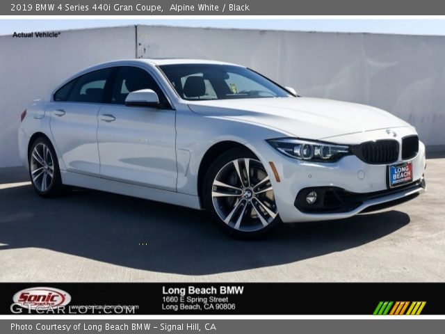 2019 BMW 4 Series 440i Gran Coupe in Alpine White