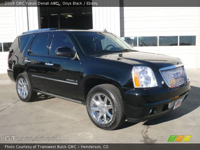 2009 GMC Yukon Denali AWD in Onyx Black