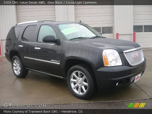 2009 GMC Yukon Denali AWD in Onyx Black