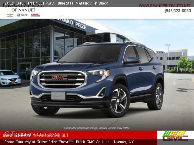 2019 GMC Terrain SLT AWD in Blue Steel Metallic
