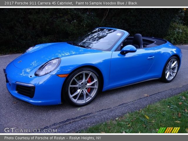 2017 Porsche 911 Carrera 4S Cabriolet in Paint to Sample Voodoo Blue