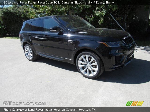 2019 Land Rover Range Rover Sport HSE in Santorini Black Metallic