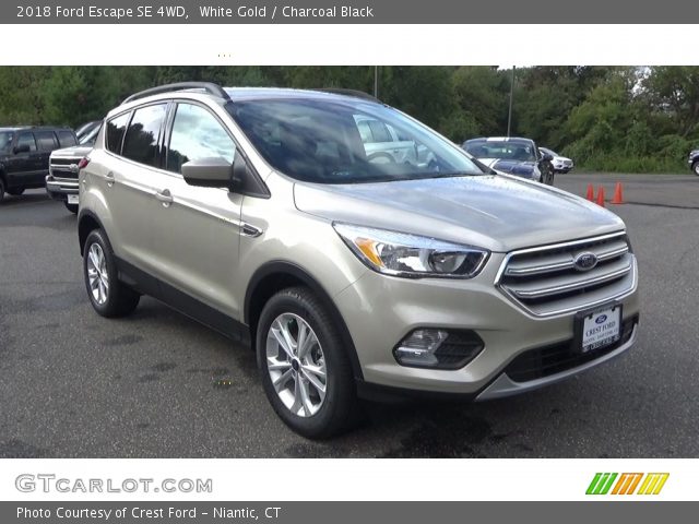 2018 Ford Escape SE 4WD in White Gold