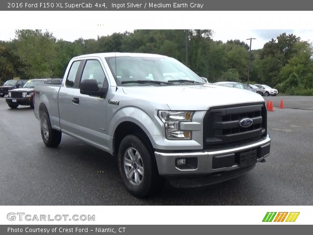 2016 Ford F150 XL SuperCab 4x4 in Ingot Silver