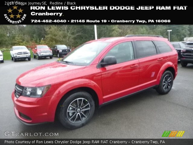 2018 Dodge Journey SE in Redline