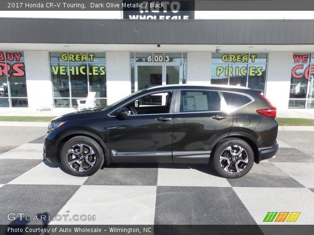 2017 Honda CR-V Touring in Dark Olive Metallic