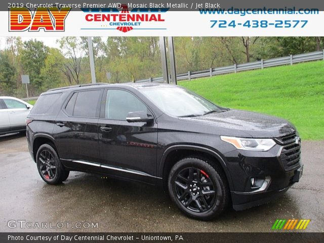 2019 Chevrolet Traverse Premier AWD in Mosaic Black Metallic