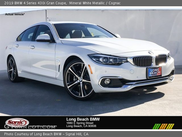 2019 BMW 4 Series 430i Gran Coupe in Mineral White Metallic