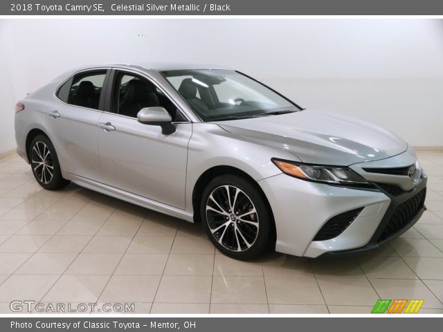 2018 Toyota Camry SE in Celestial Silver Metallic