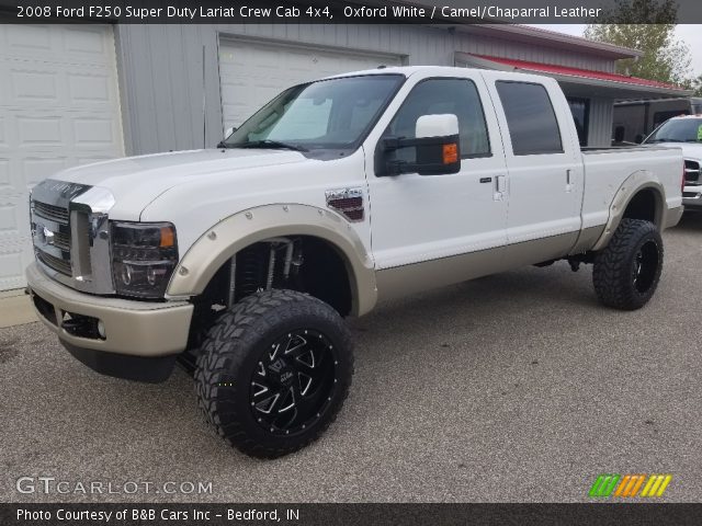 2008 Ford F250 Super Duty Lariat Crew Cab 4x4 in Oxford White