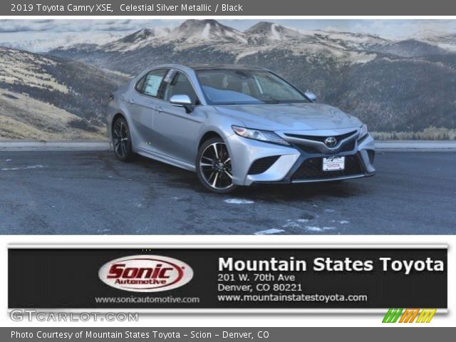 2019 Toyota Camry XSE in Celestial Silver Metallic
