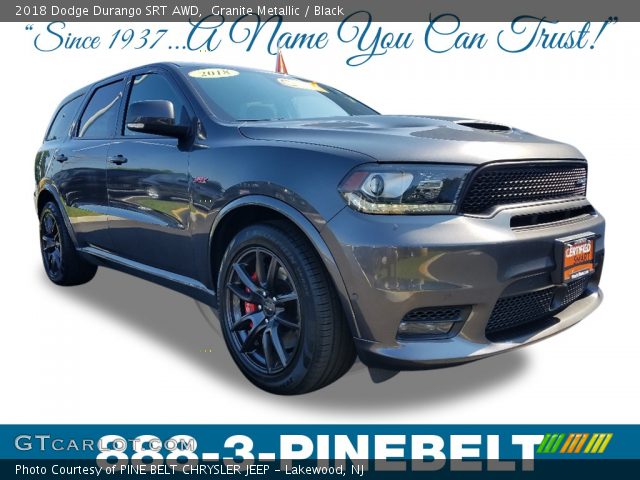 2018 Dodge Durango SRT AWD in Granite Metallic