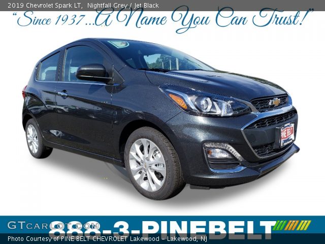 2019 Chevrolet Spark LT in Nightfall Grey