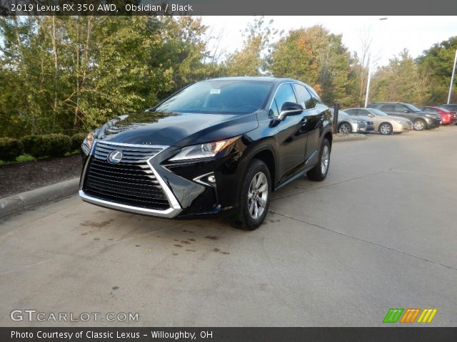 2019 Lexus RX 350 AWD in Obsidian