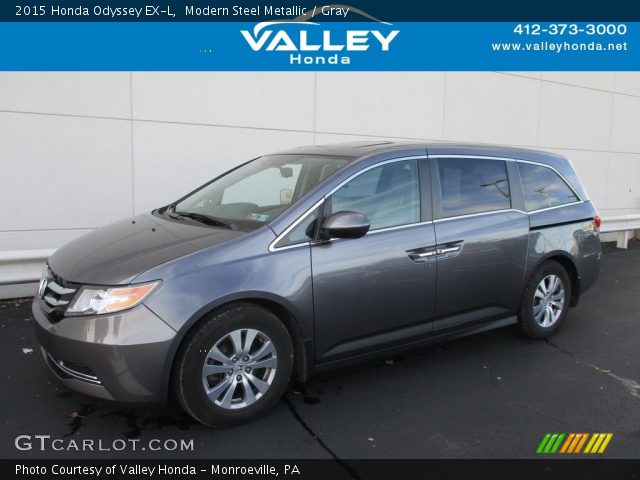 2015 Honda Odyssey EX-L in Modern Steel Metallic
