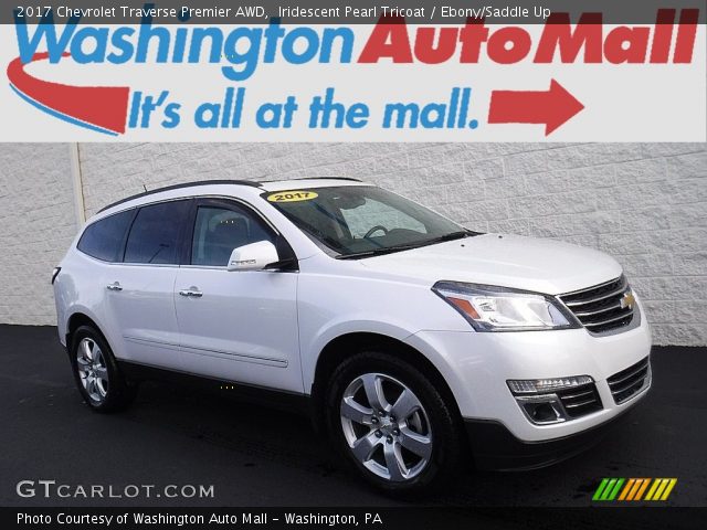 2017 Chevrolet Traverse Premier AWD in Iridescent Pearl Tricoat