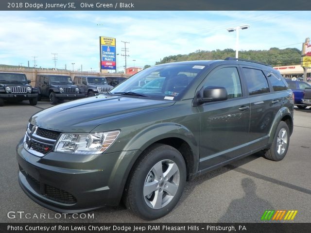 2018 Dodge Journey SE in Olive Green