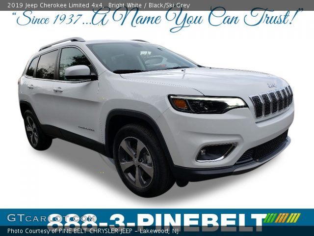 2019 Jeep Cherokee Limited 4x4 in Bright White