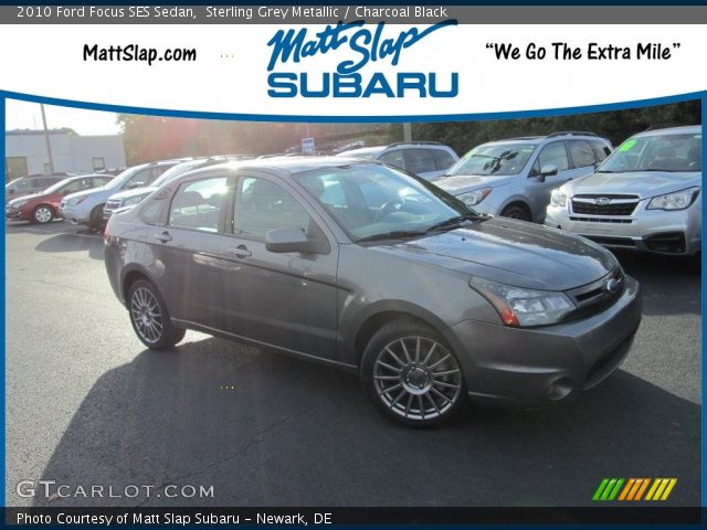 2010 Ford Focus SES Sedan in Sterling Grey Metallic