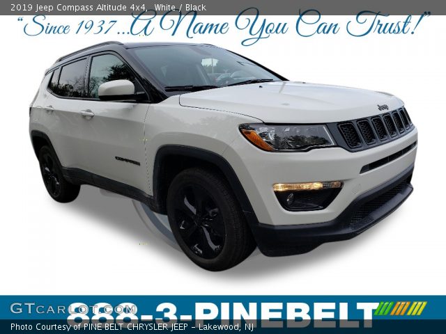 2019 Jeep Compass Altitude 4x4 in White