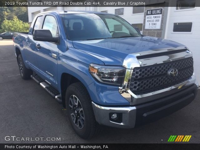 2019 Toyota Tundra TRD Off Road Double Cab 4x4 in Cavalry Blue