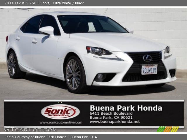 2014 Lexus IS 250 F Sport in Ultra White