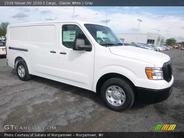 2018 Nissan NV 1500 S Cargo in Glacier White