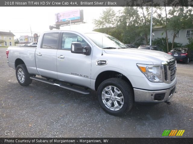 2018 Nissan TITAN XD SV Crew Cab 4x4 in Brilliant Silver