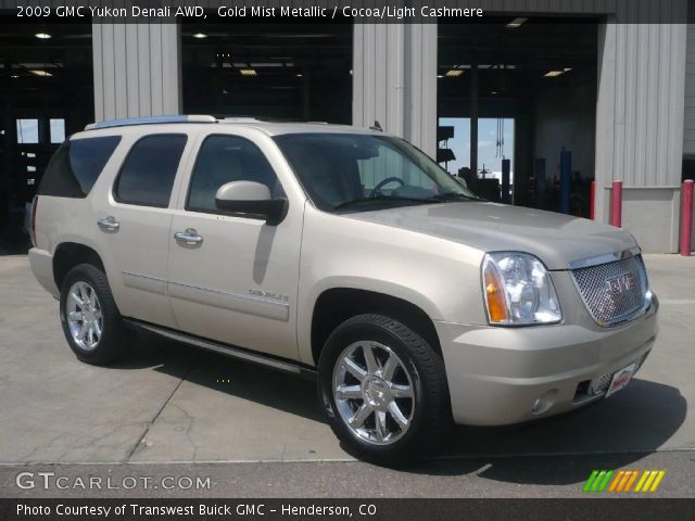 2009 GMC Yukon Denali AWD in Gold Mist Metallic