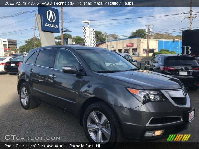 2012 Acura MDX SH-AWD Technology in Polished Metal Metallic