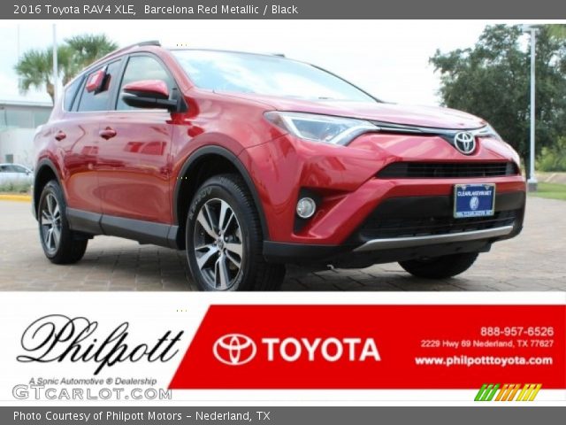 2016 Toyota RAV4 XLE in Barcelona Red Metallic