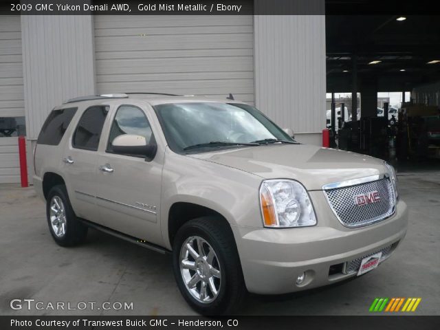 2009 GMC Yukon Denali AWD in Gold Mist Metallic