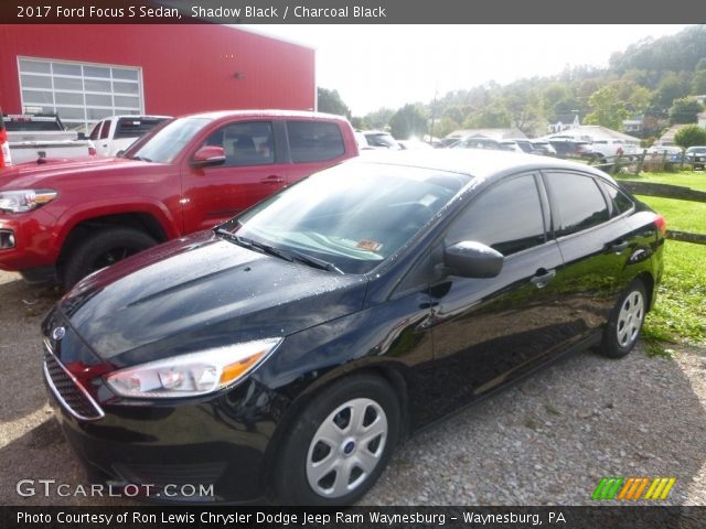 2017 Ford Focus S Sedan in Shadow Black