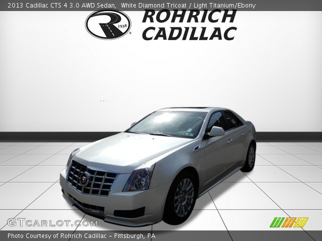 2013 Cadillac CTS 4 3.0 AWD Sedan in White Diamond Tricoat