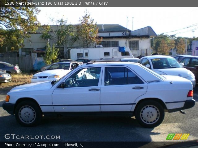 1988 Mercedes-Benz 190 Class 190E 2.3 in White