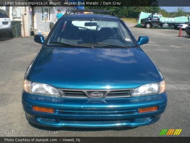 1996 Subaru Impreza LX Wagon in Aegean Blue Metallic