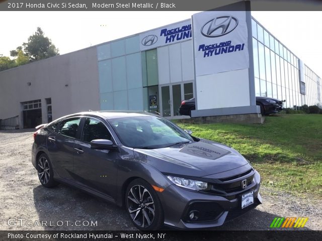 2017 Honda Civic Si Sedan in Modern Steel Metallic